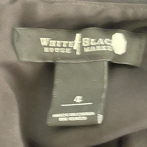 Women’s White House Black Market Pleated Chiffon Dress. - Picture 5 of 7